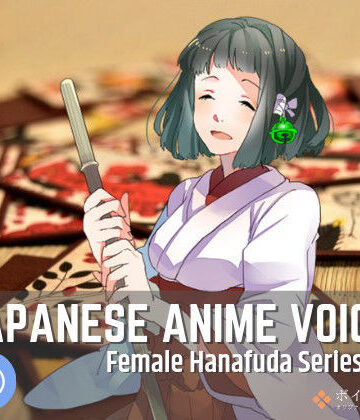 Japanese Anime Voices:Female Hanafuda Series Vol.1