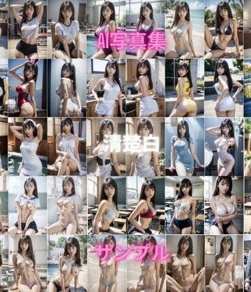 AI写真集 清楚白 SHIRO SEISO サンプル