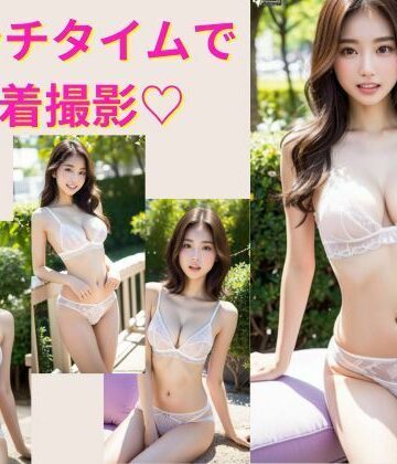 ランチタイムで下着撮影？