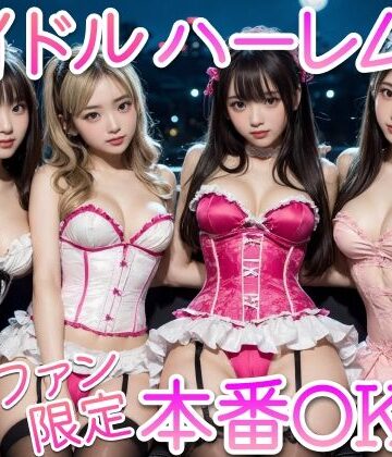 アイドルハーレム♪ 生本番OKなお泊り会♪