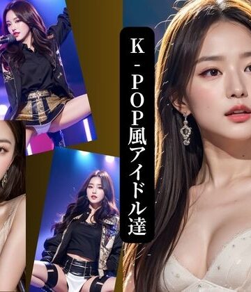 K-pop風 アイドル達