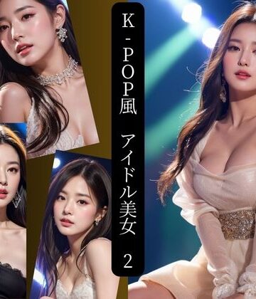 K-pop風 アイドル美女 2