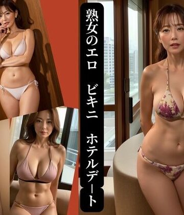 熟女のエロビキニ ホテルデート