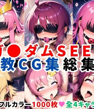 ガ●ダムSEED調教CG集総集編【全4キャラ 1000枚/ラ●ス/ルナマ●ア/ミ●ア/カ●リ】