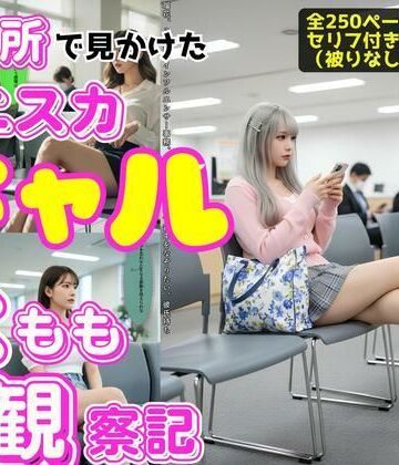 区役所で見かけたミニスカギャルの太もも観察記