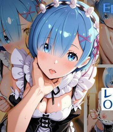 【甘々彼女記録。Ep08】レ〇 甘やかしメイド編 500枚CG集