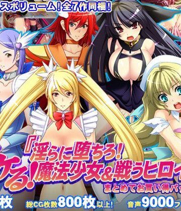 【8割引】ヌケる！『淫らに堕ちろ！魔法少女＆戦うヒロイン』まとめてお買い得パック