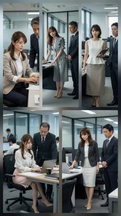 オフィスの気になる女性に無許可でかぶりつき放題